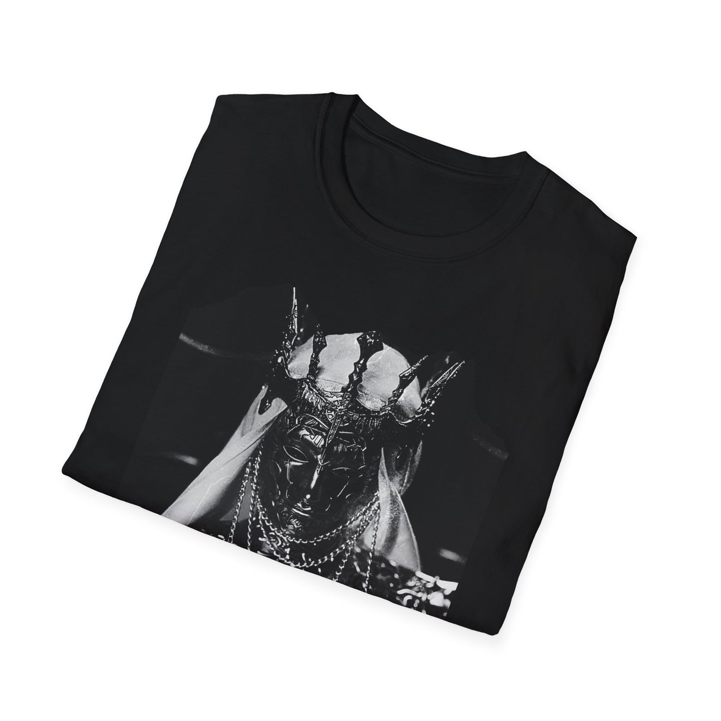 Horned Demon Illustration T-Shirt