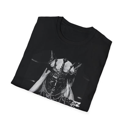 Horned Demon Illustration T-Shirt
