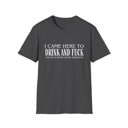 I Came Here to Drink and Fuck T-Shirt