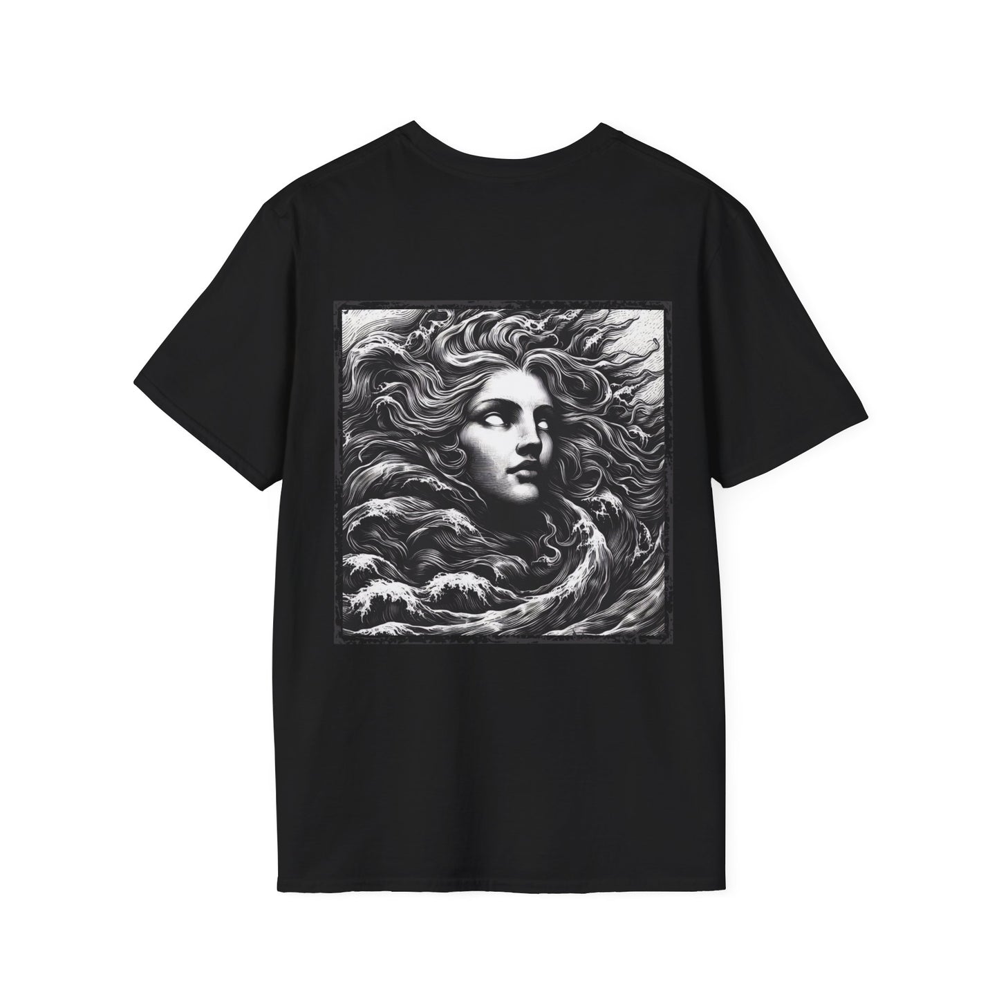 Greek Siren Graphic T-Shirt