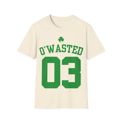 Camiseta de Jersey del Día de San Patricio O'Wasted