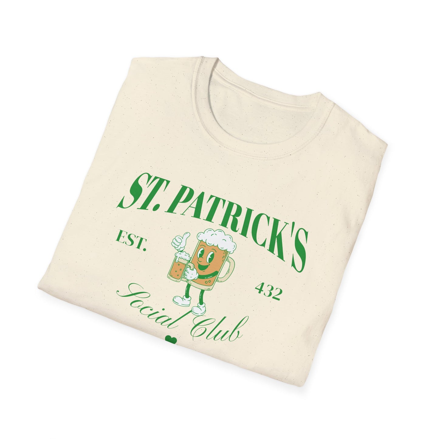 Camiseta gráfica de jarra de cerveza de San Patricio