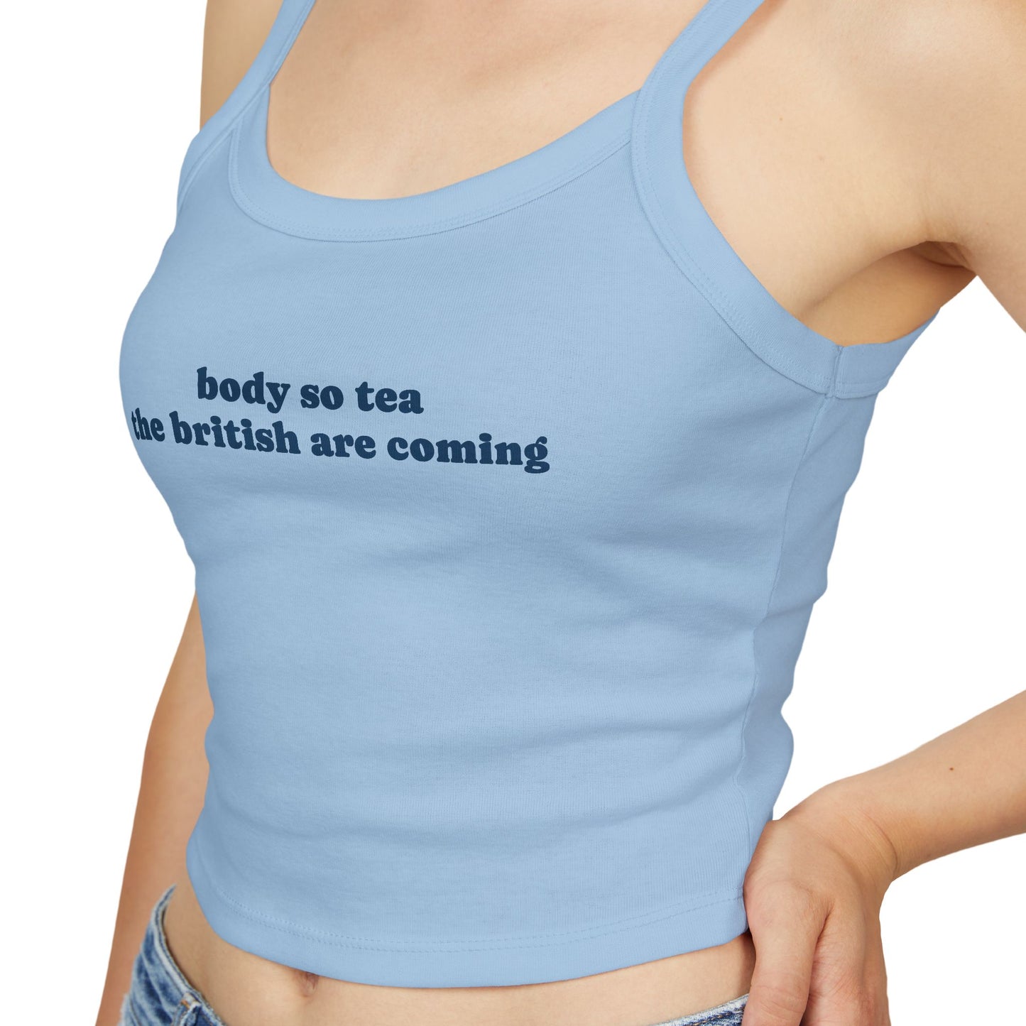 "Body So Tea The British Are Coming" Tanktop