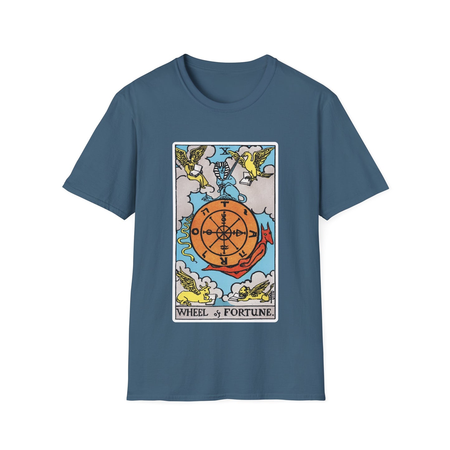 Rad des Schicksals Tarotkarten-T-Shirt