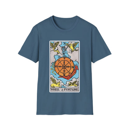 Rad des Schicksals Tarotkarten-T-Shirt