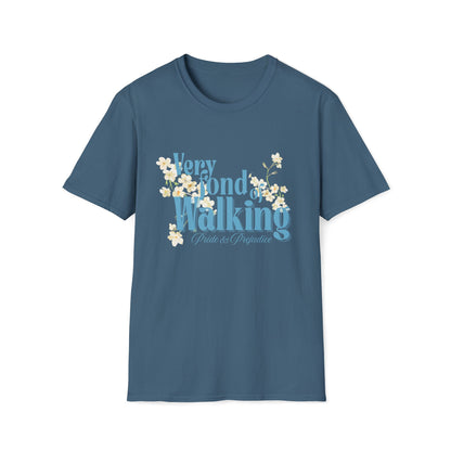 Pride and Prejudice "Very Fond of Walking" T-Shirt