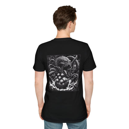 Greek Kraken Graphic T-Shirt