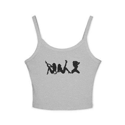 Silhouette Tanz-Crop-Westen-Oberteil