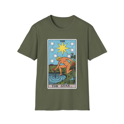 Stern-Tarotkarten-T-Shirt