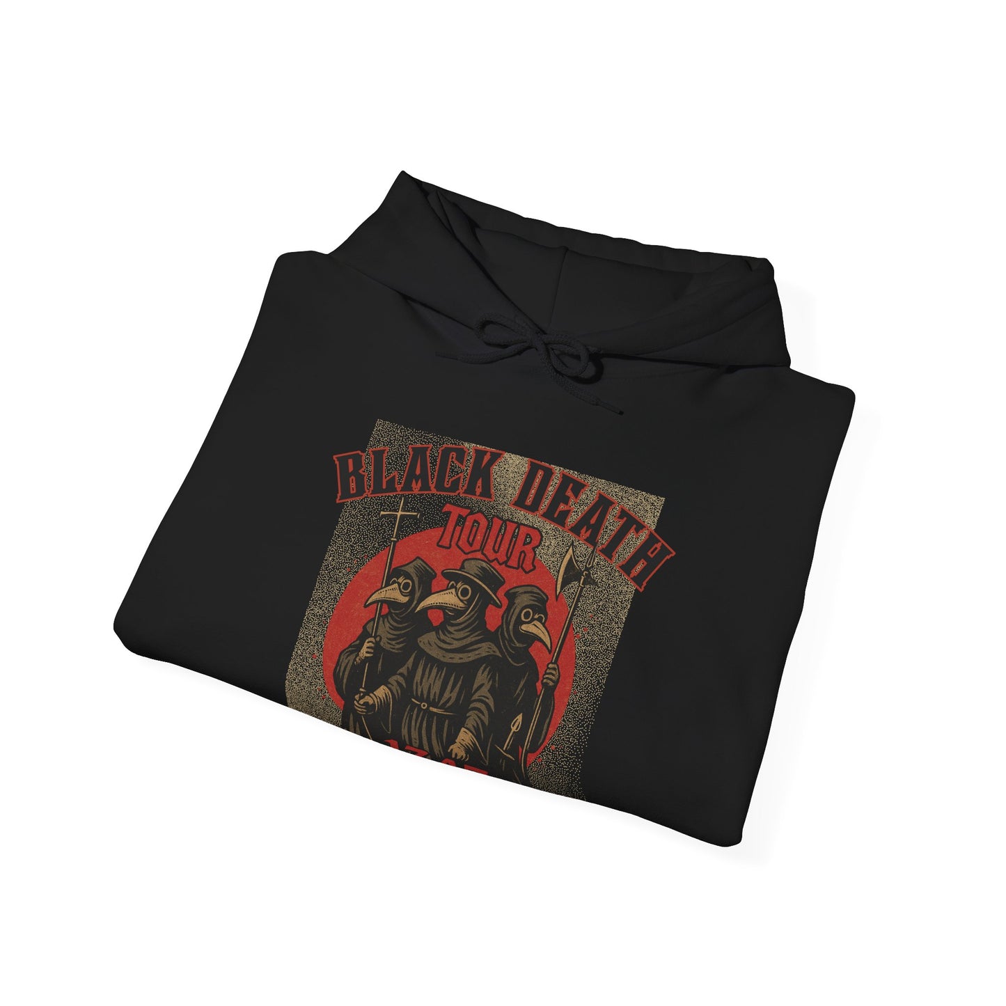 Black Death Tour Medieval Parody Hoodie