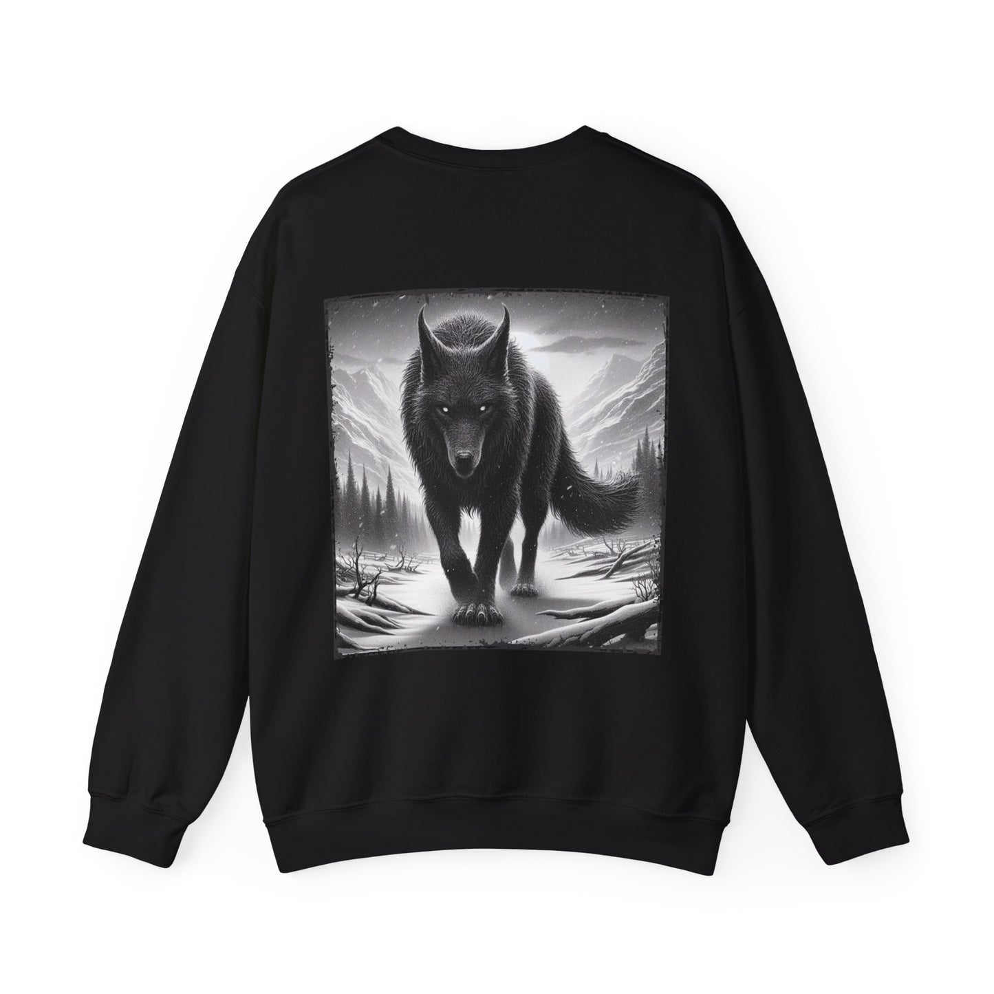 Nordic Fenrir Portrait Sweatshirt