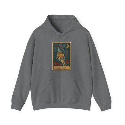 Mock Tarot Card "The Coping Mechanism" Hoodie