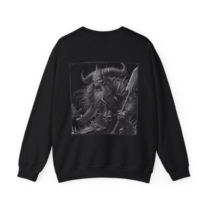 Norse Mythology Einherjar Portrait Sweatshirt
