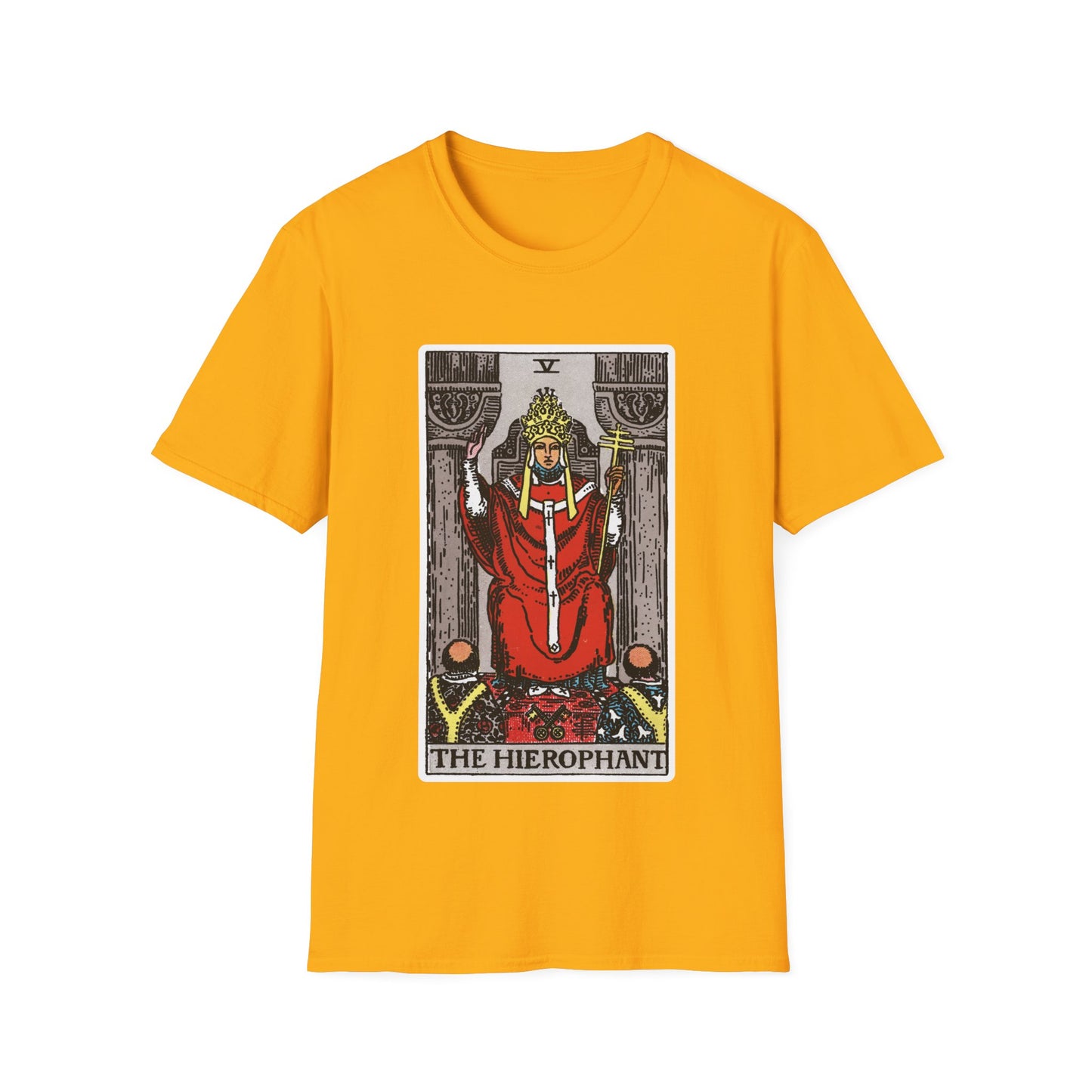 Hierophant Tarotkarten-T-Shirt