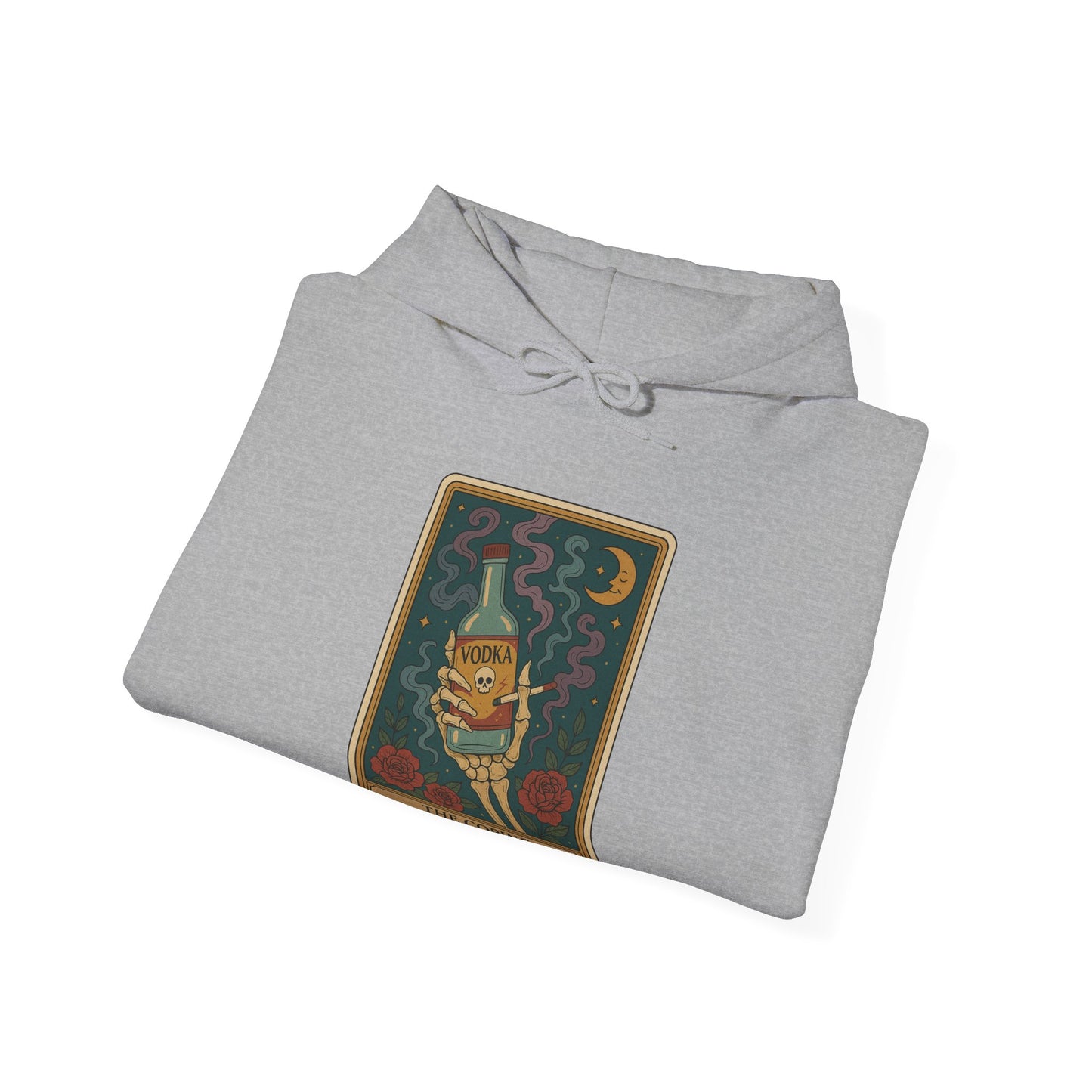 Mock Tarot Card "The Coping Mechanism" Hoodie