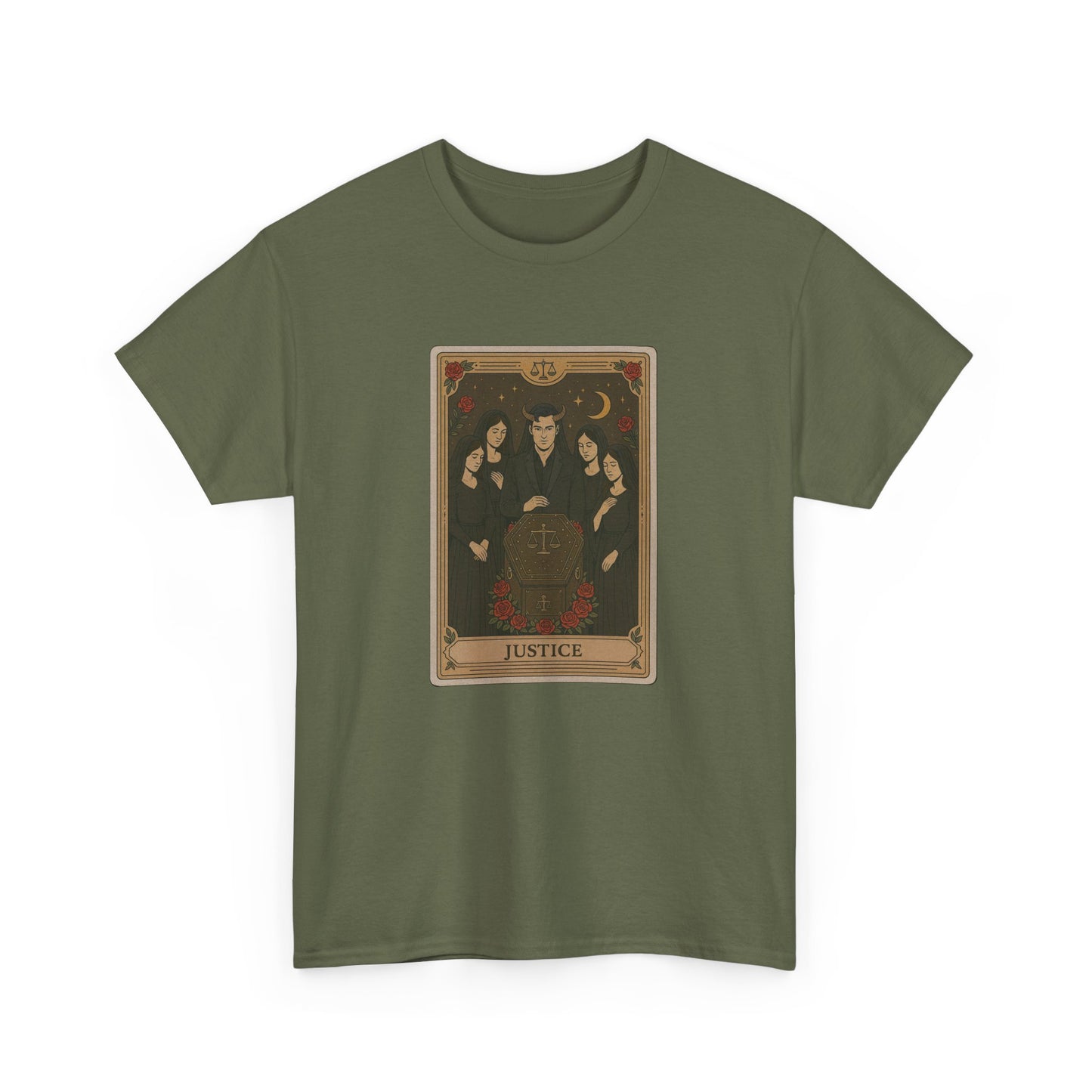 Mock Tarot Card "Justice" Unisex T-Shirt