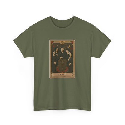 Mock Tarot Card "Justice" Unisex T-Shirt