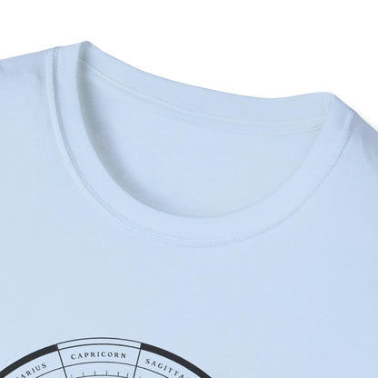 Minimalist Zodiac Wheel T-Shirt