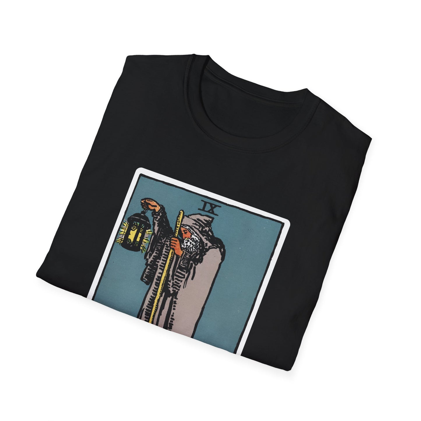 Camiseta con la carta del Tarot El Ermitaño