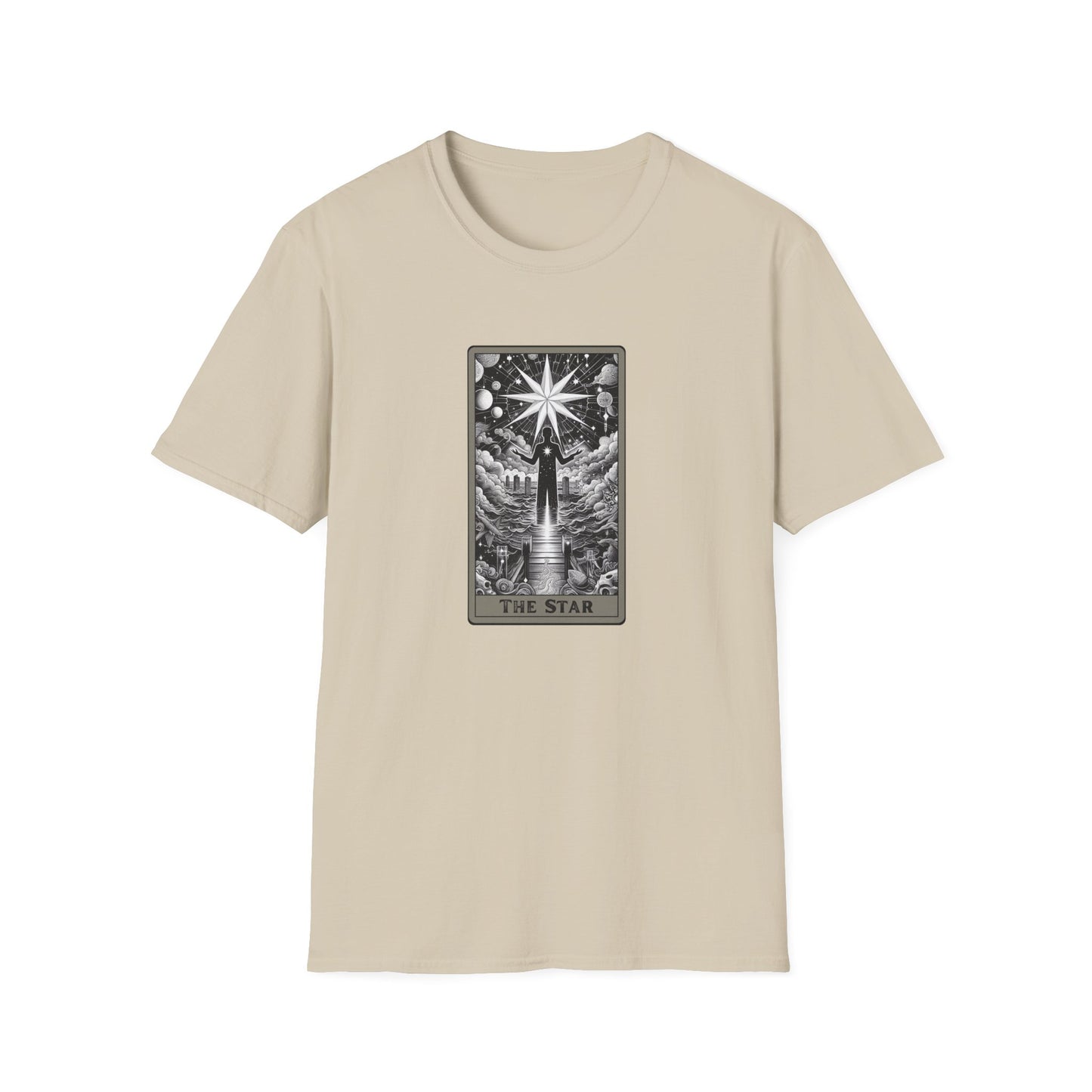 "The Star" Tarot Card Graphic T-Shirt