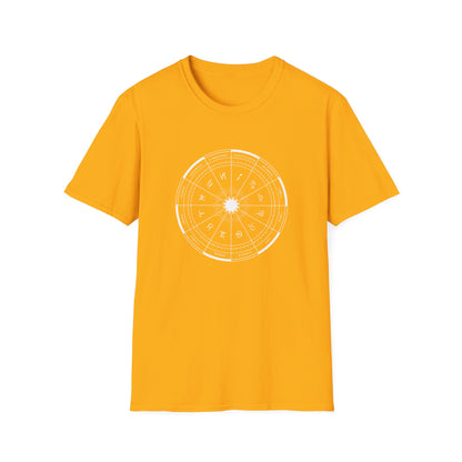 Minimalist Zodiac Wheel T-Shirt