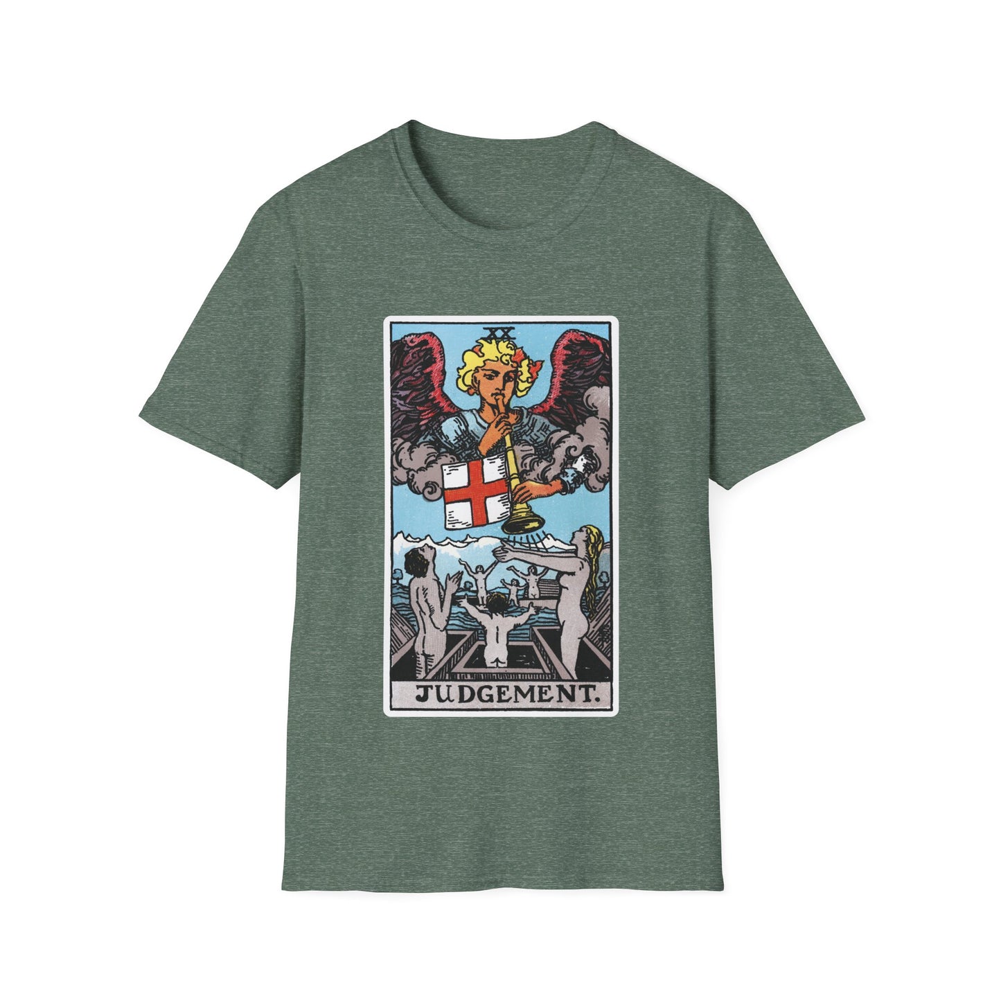 Camiseta con la carta del Tarot del Juicio
