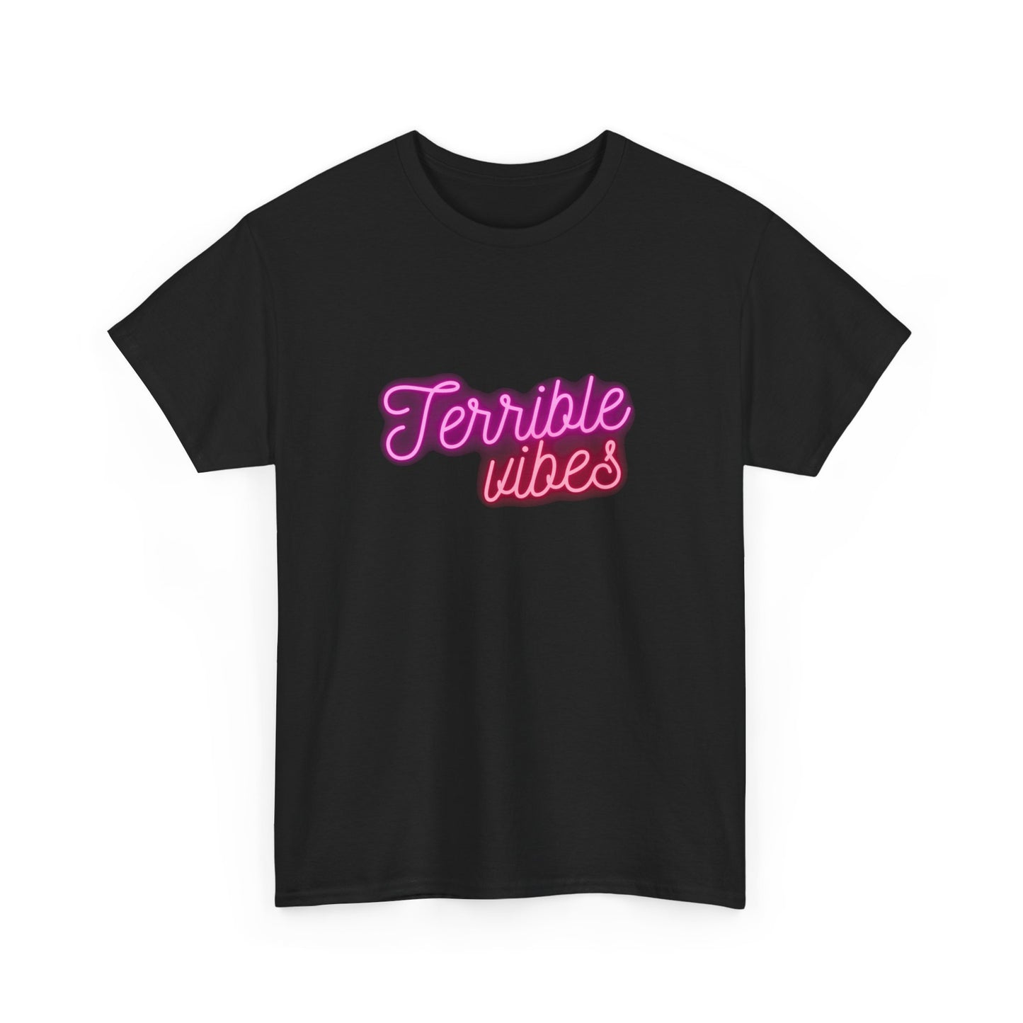 Neon Terrible Vibes Unisex T-Shirt