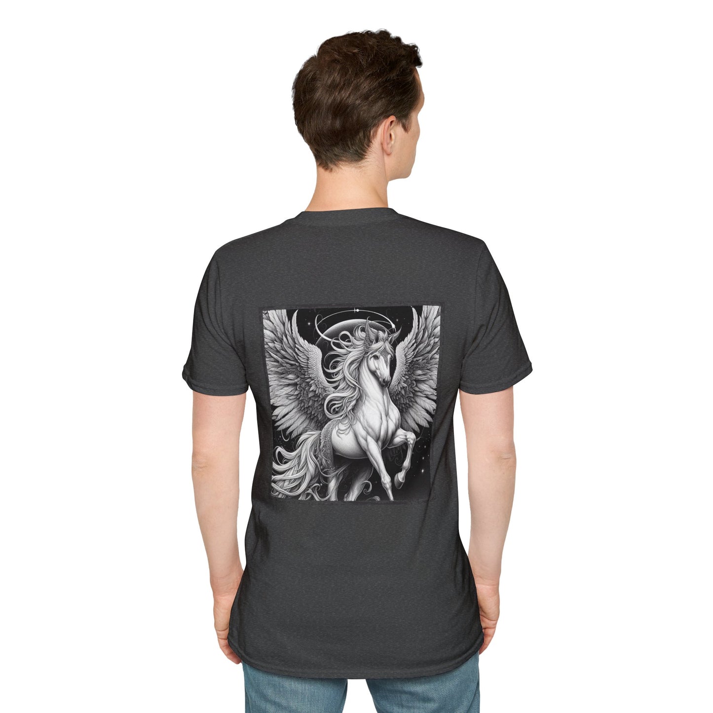 Greek Pegasus Graphic T-Shirt