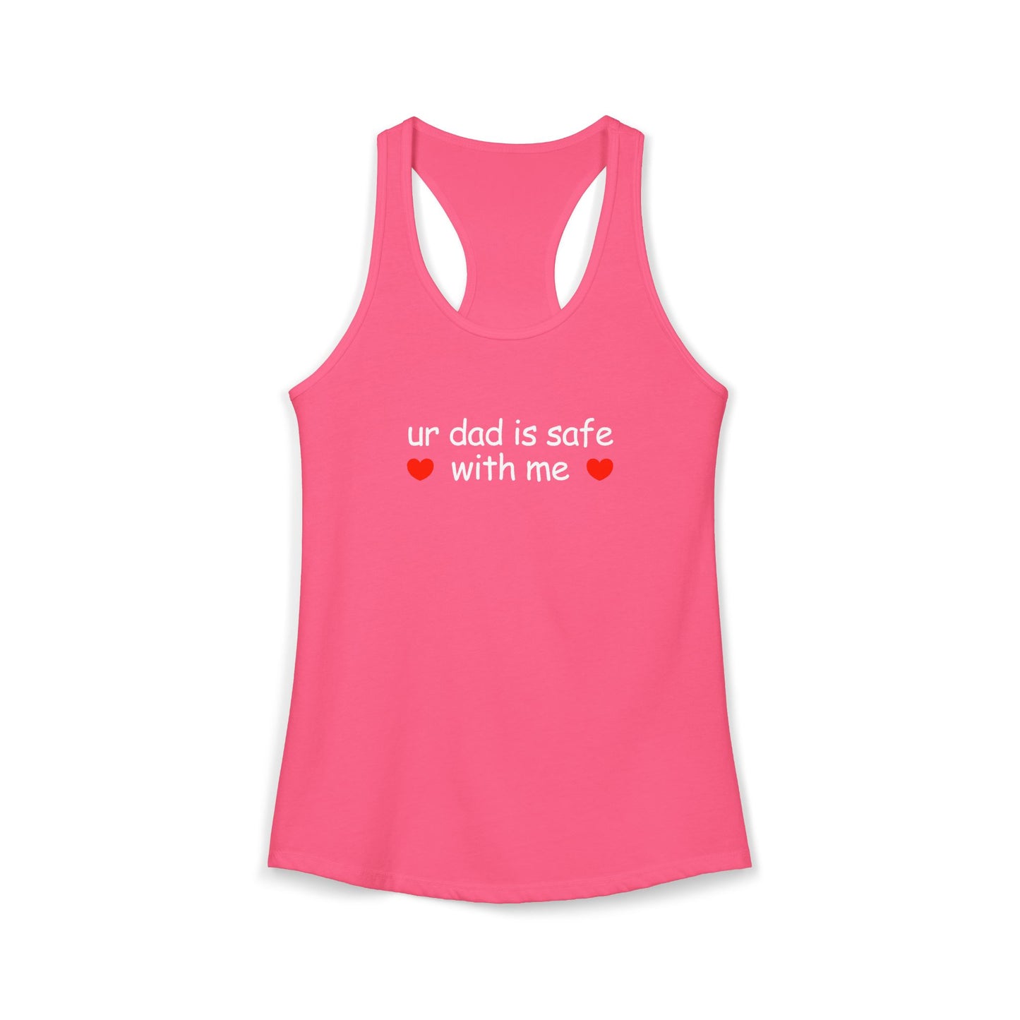 ur dad is safe with me Y2K Tank Top