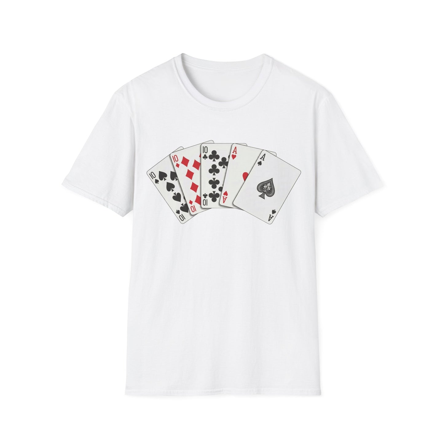 Full House Poker Cards T‑Shirt