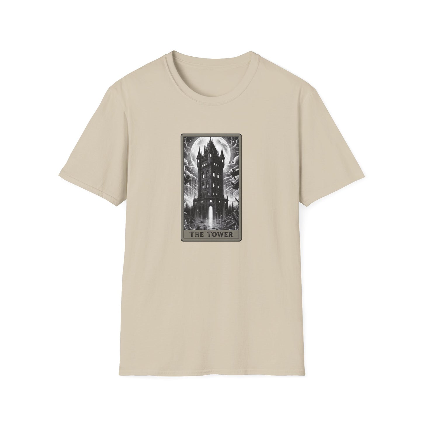 "The Tower" Tarot Card Graphic T-Shirt