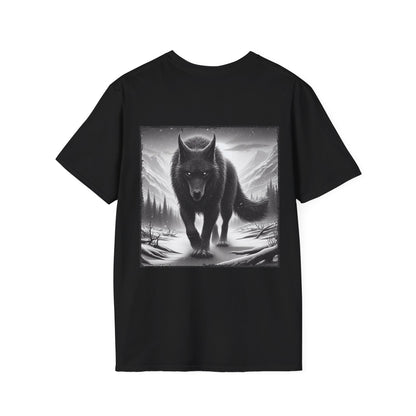 Nordic Fenrir Portrait T-Shirt