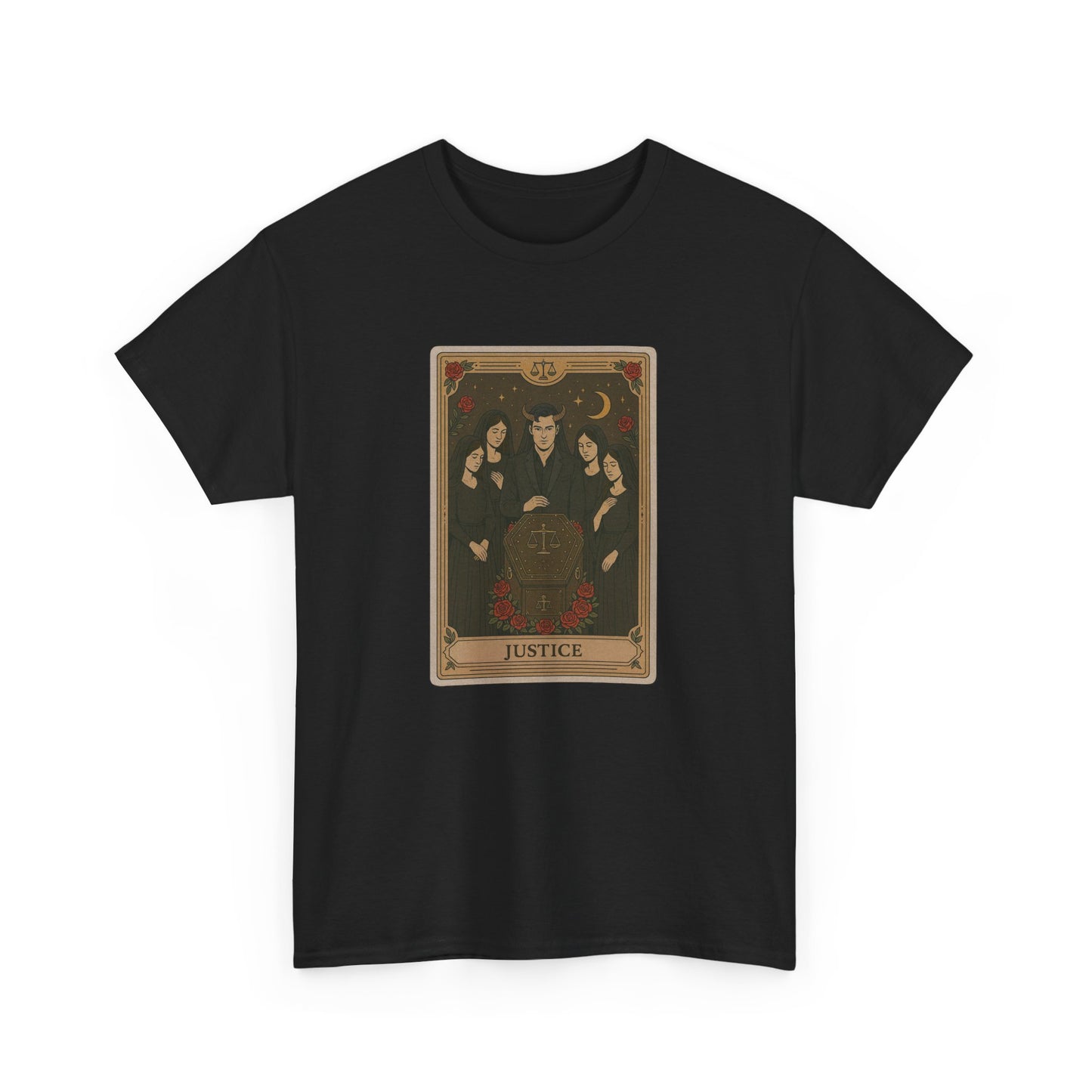 Mock Tarot Card "Justice" Unisex T-Shirt
