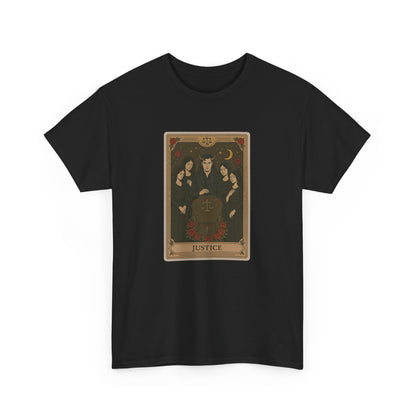 Mock Tarot Card "Justice" Unisex T-Shirt