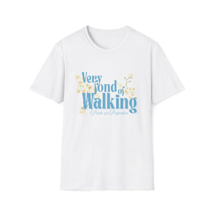 Pride and Prejudice "Very Fond of Walking" T-Shirt
