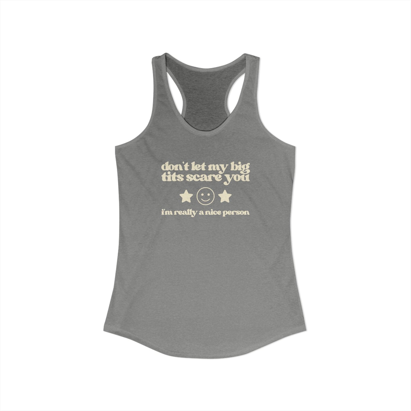 Dont Let My Big Boobs Scare You Y2K Tank