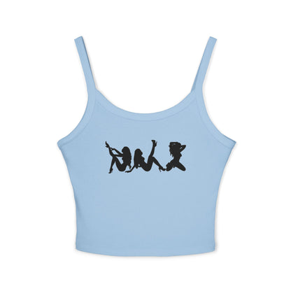 Silhouette Tanz-Crop-Westen-Oberteil
