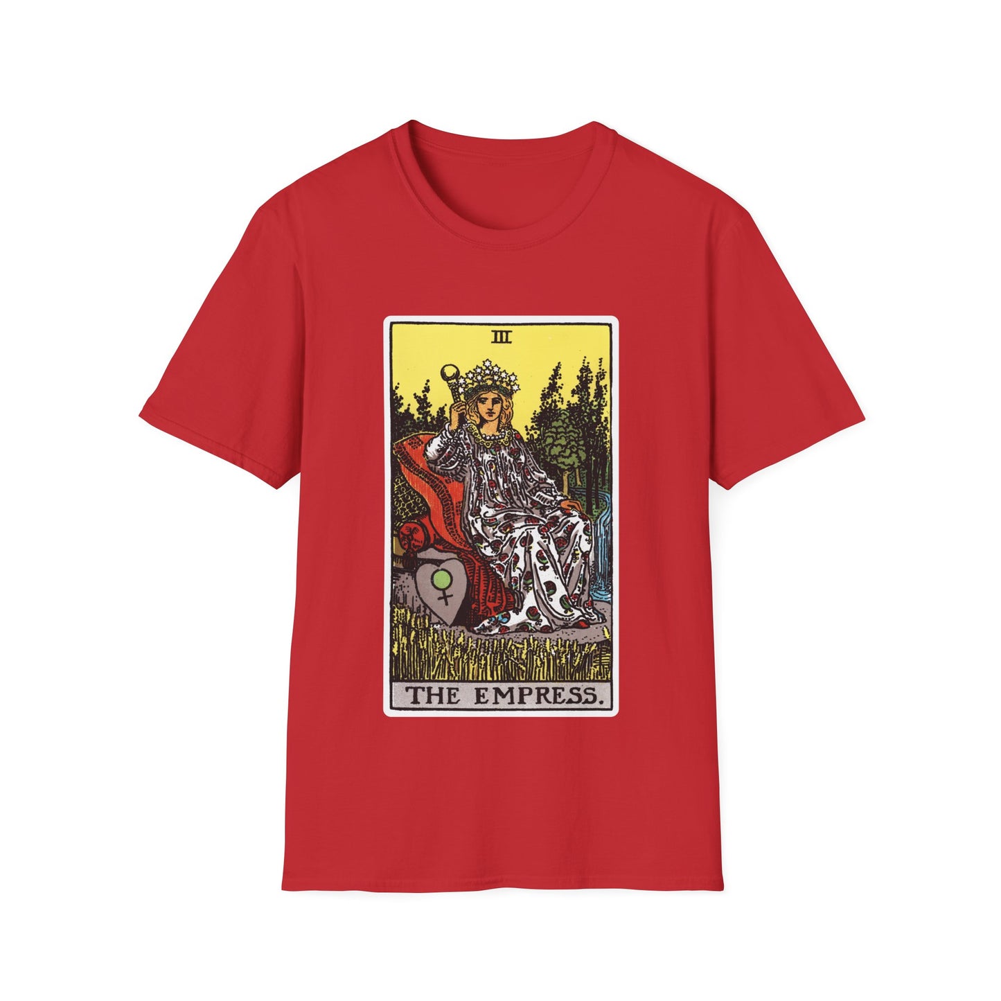 Die Kaiserin Tarotkarten-T-Shirt
