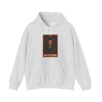 Mock Tarot Card "The Devil" (It's just a man...) Hoodie