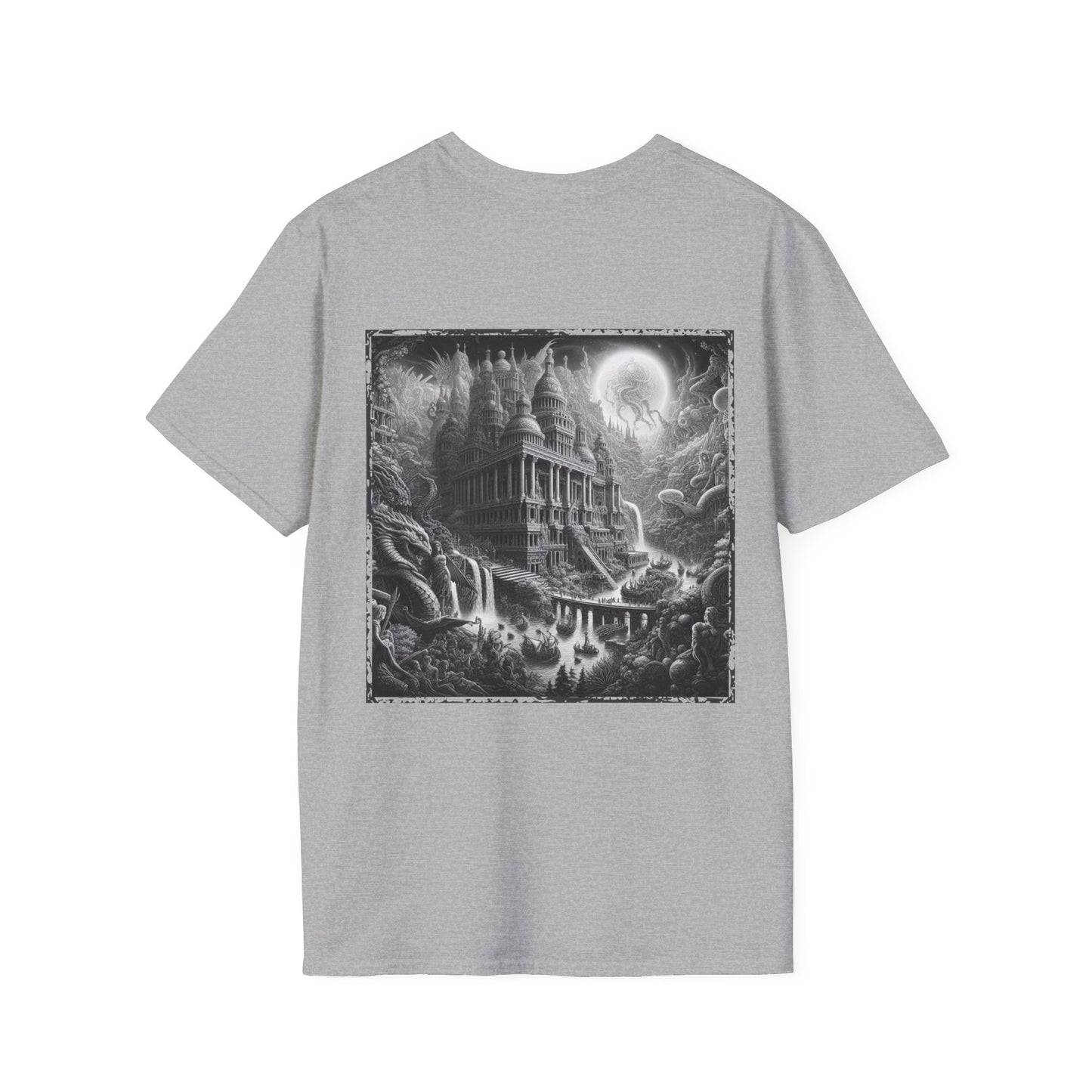 Greek Atlantis Graphic T-Shirt