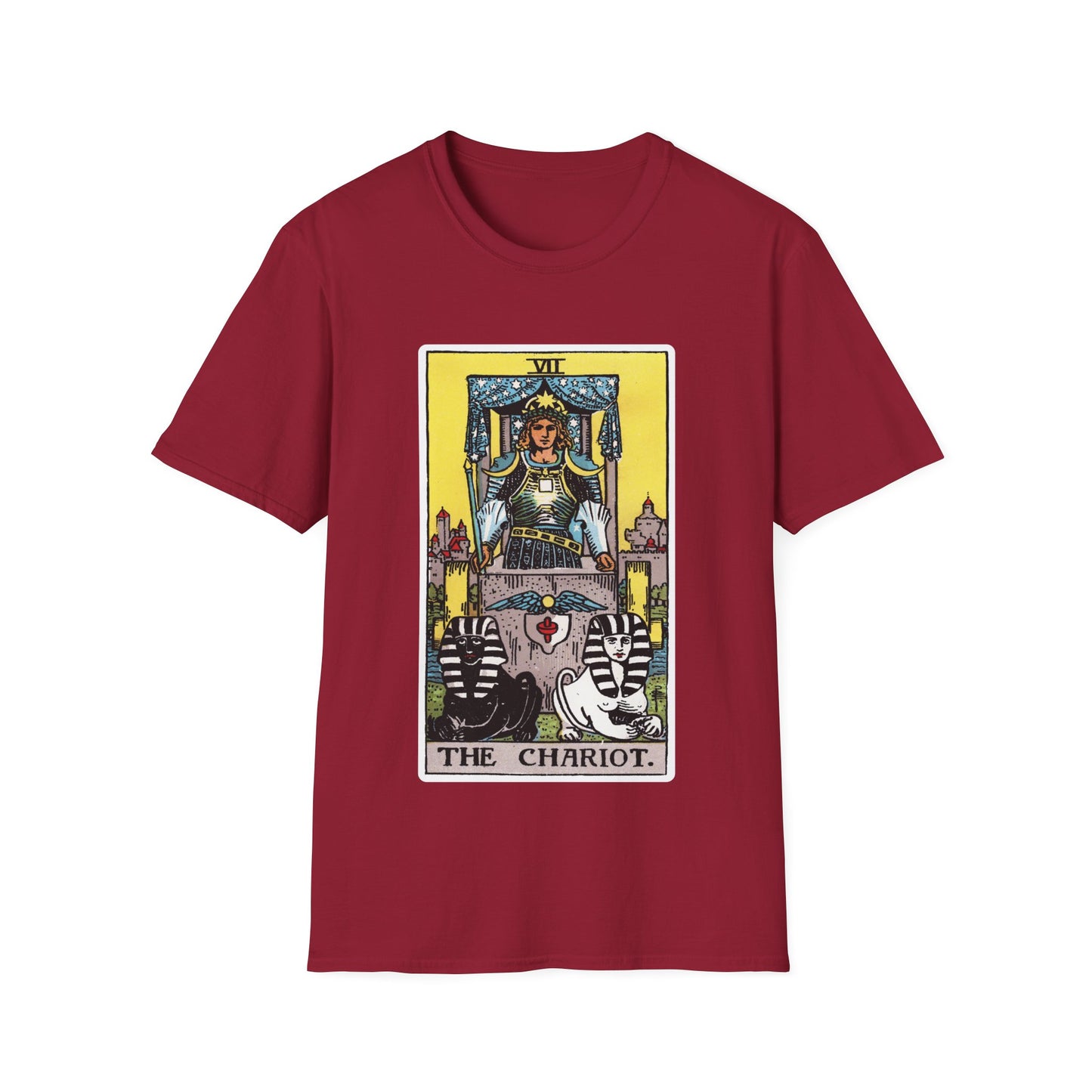 Camiseta de la Carta del Tarot El Carro