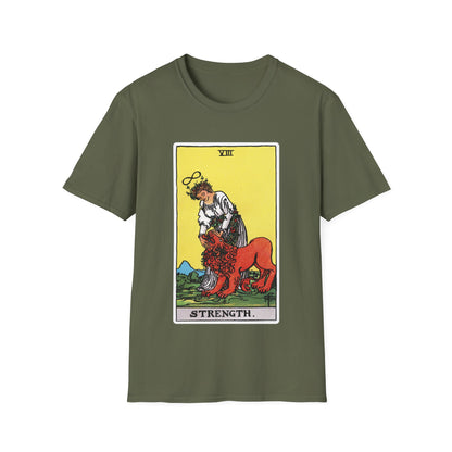 Stärke Tarotkarten-T-Shirt