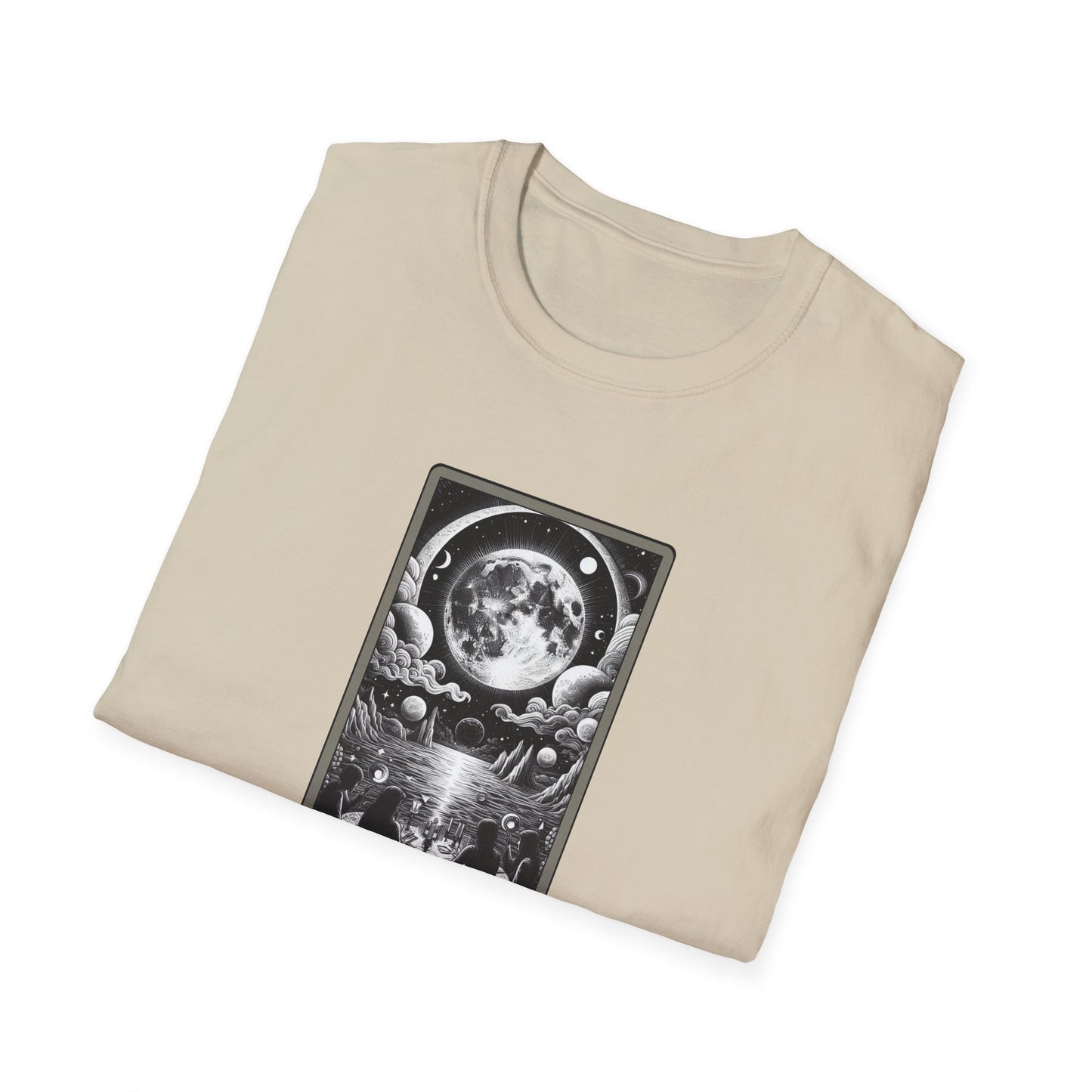"The Moon" Tarot Card Graphic T-Shirt