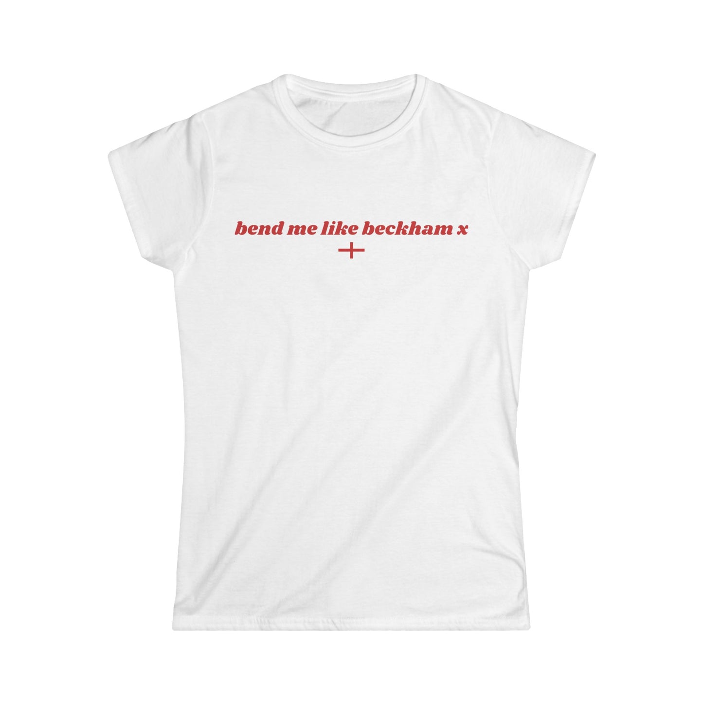 "bend me like beckham x" World Cup Women's Tee
