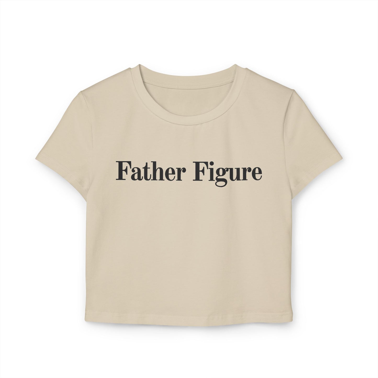 Camiseta corta de bebé para mujer Father Figure