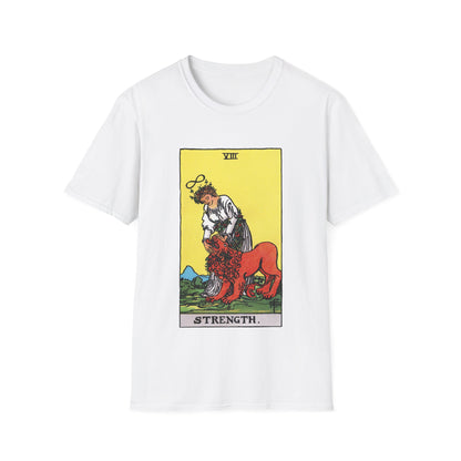 Stärke Tarotkarten-T-Shirt