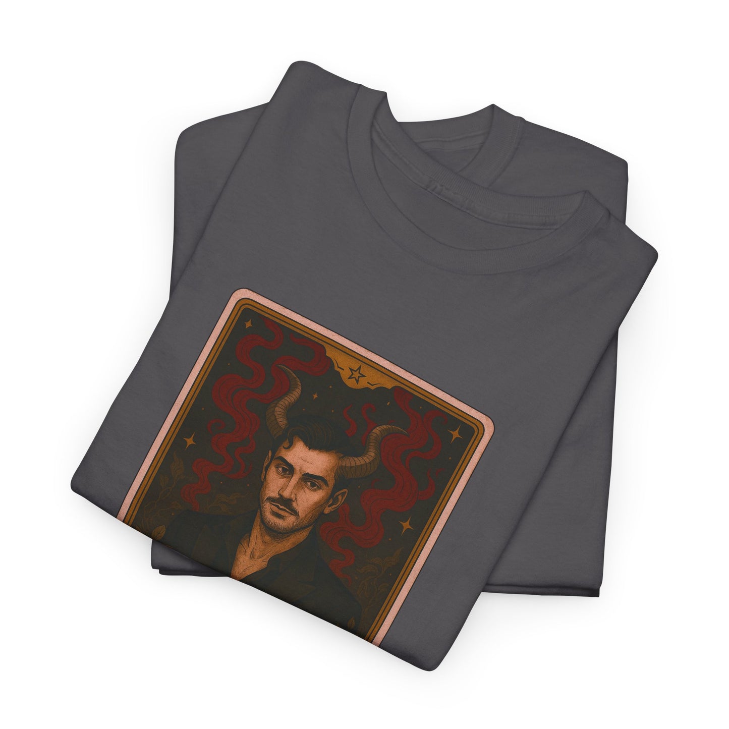 Mock Tarot Card "The Devil" (It's just a man...) Unisex T-Shirt