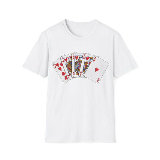 Hearts Royal Flush T‑Shirt