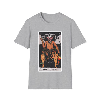 Teufel Tarotkarte T-Shirt