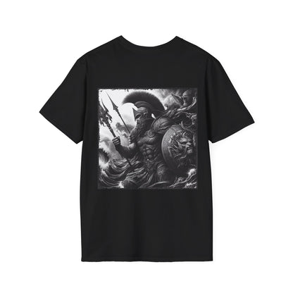 Greek Aries Warrior Graphic T-Shirt